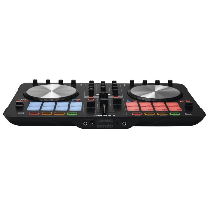 Reloop 17 0005 Beatmix 2 MK2 DJ Controller (Profesyonel - Serato DJ Kontrolcü) | 2-Deck Tasarım, 16 Adet Performans Padi, Entegre Ses Kartı ve Pad Bölümü | Ölçüler: 492 x 317 x 35 mm